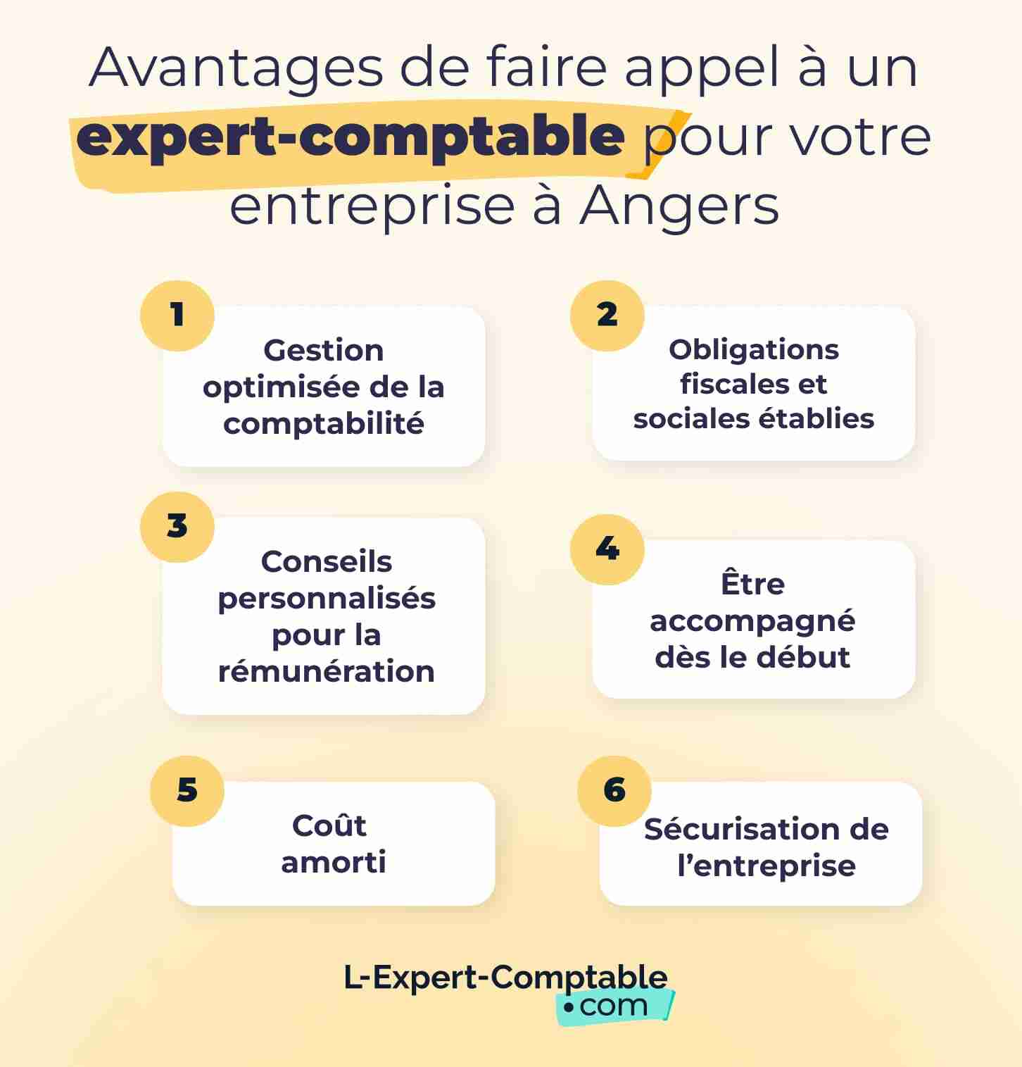 Avantages de faire appel à un expert-comptable pour votre entreprise à Angers