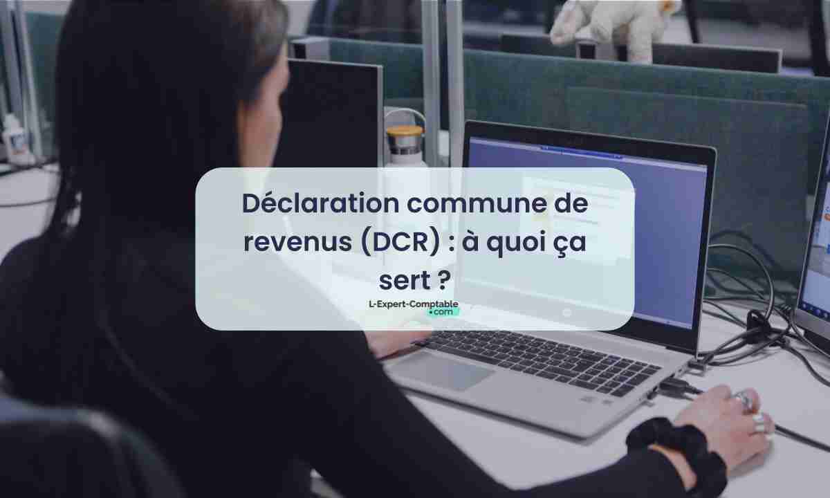 Déclaration commune de revenus (DCR) à quoi ça sert 