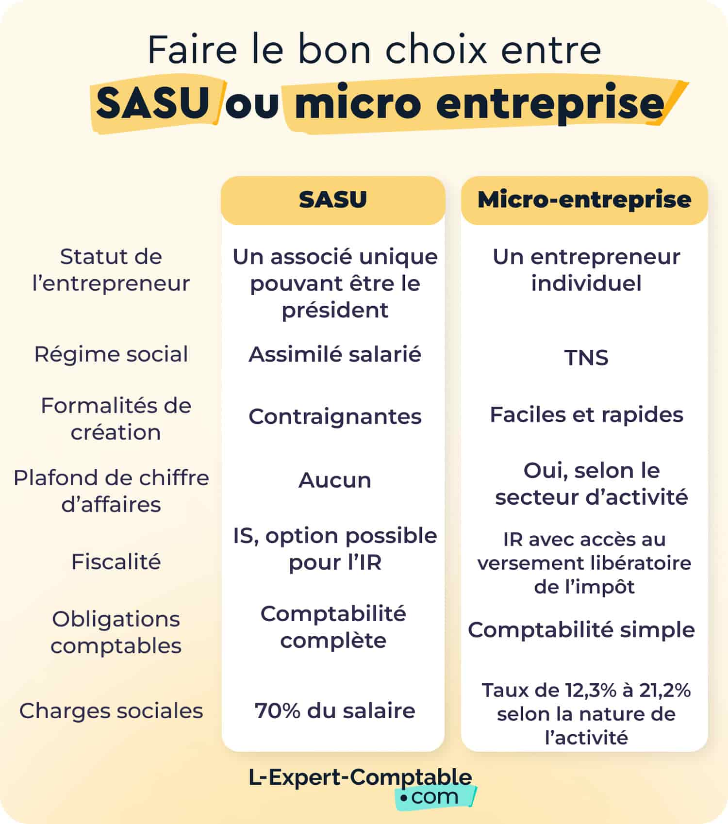 SASU VS Micro-entreprise