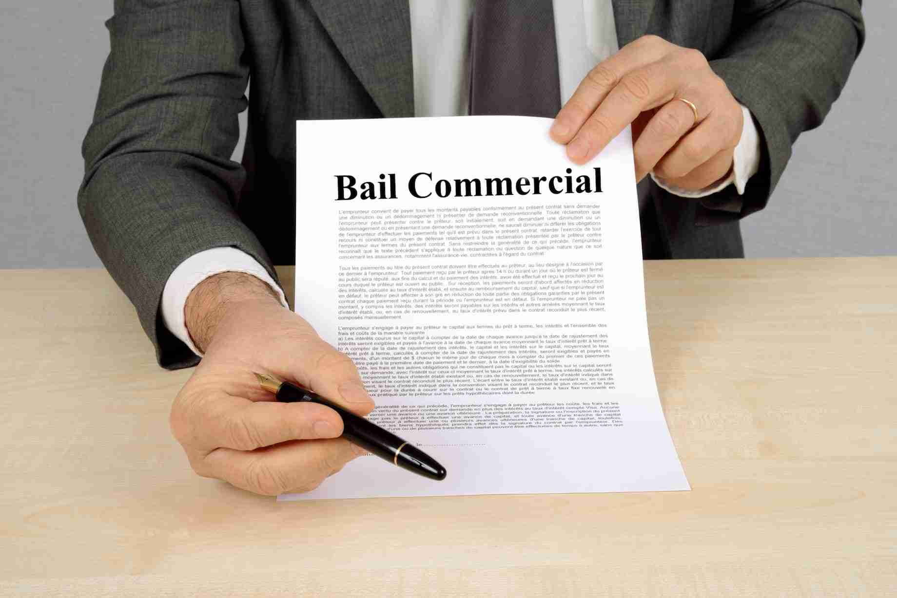 Le fonctionnement du bail commercial