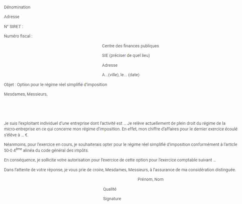 Modèle de lettre pour une proposition de rectification (refus)