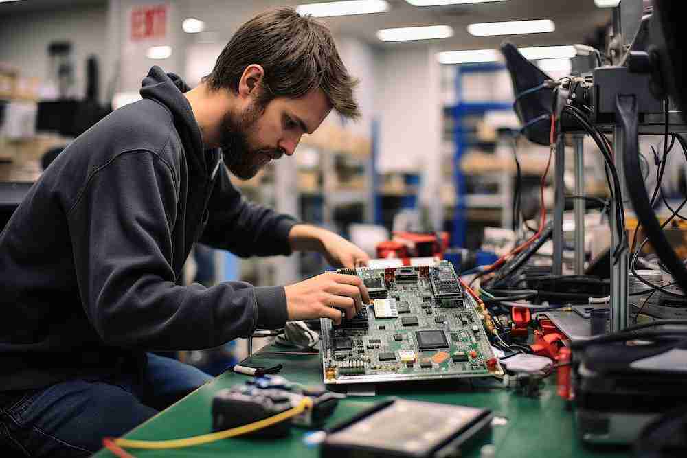 Technicien en électronique