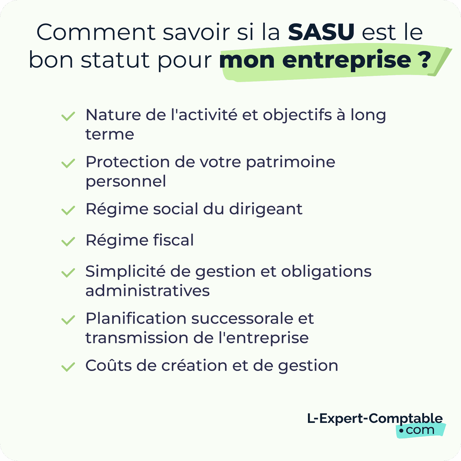 Comment savoir si la SASu est le bon statut pour mon entreprise