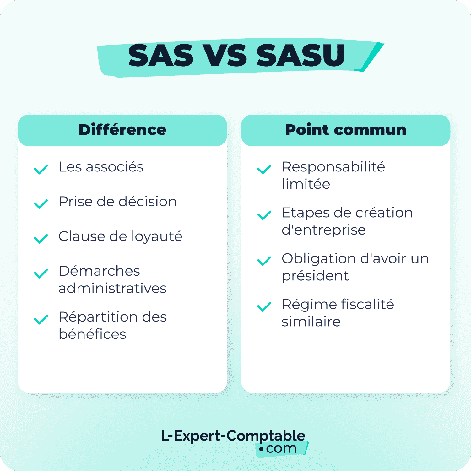 SAS VS SASU